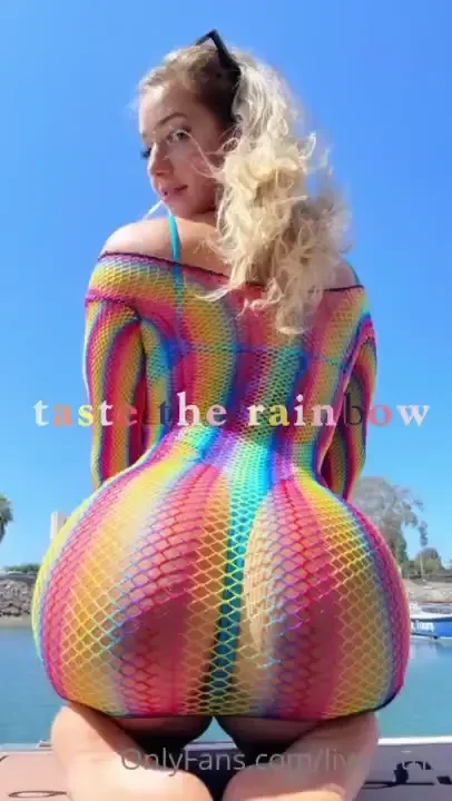 Like if you want to taste the rainbow 