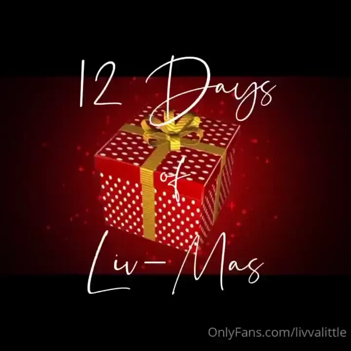 12 days of christ liv mas santa baby lets get in the christmas spirit 