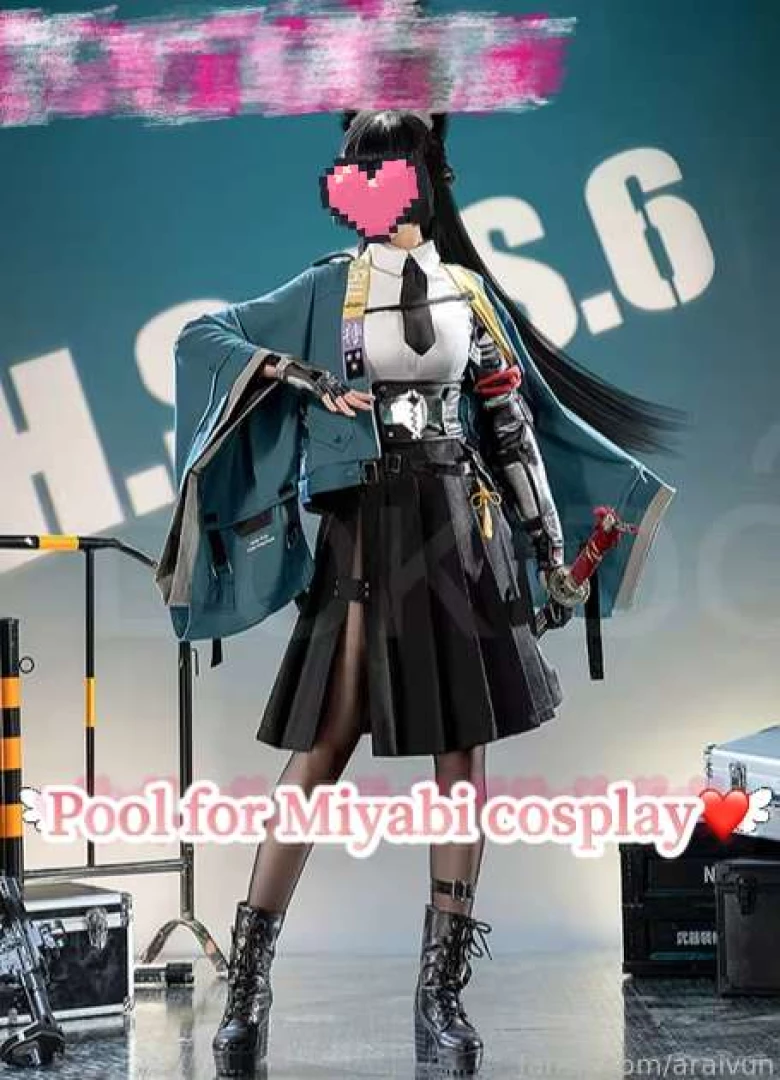 I think i will be able to order miyabi cosplay next month i think or 