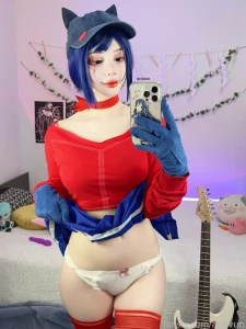 Here is my full set with cappie from miside let s lure beavers out of