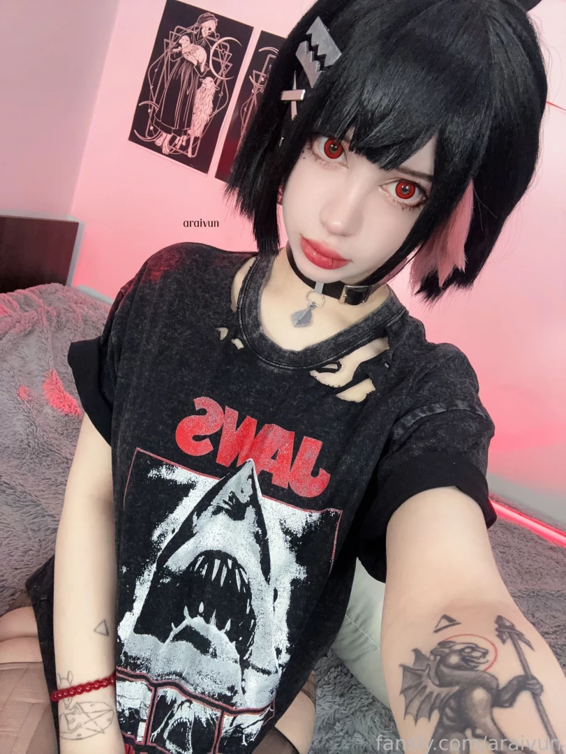 New cosplay ellenjoe egirl zzz cosplay cosplayer tights rippedtights part 1 