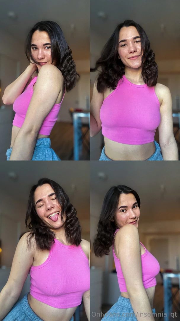 I love goofing around in front of the camera and i just love dancing 