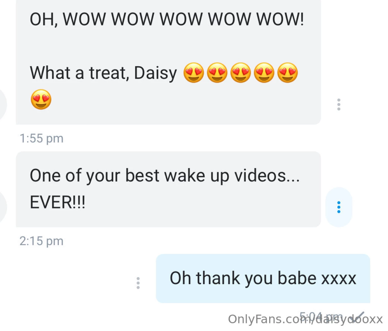 It looks like my latest wake up video is a hit 