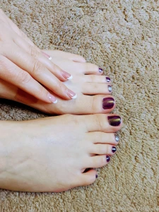 I painted my nails for a shoot and then they had to cancel last minute