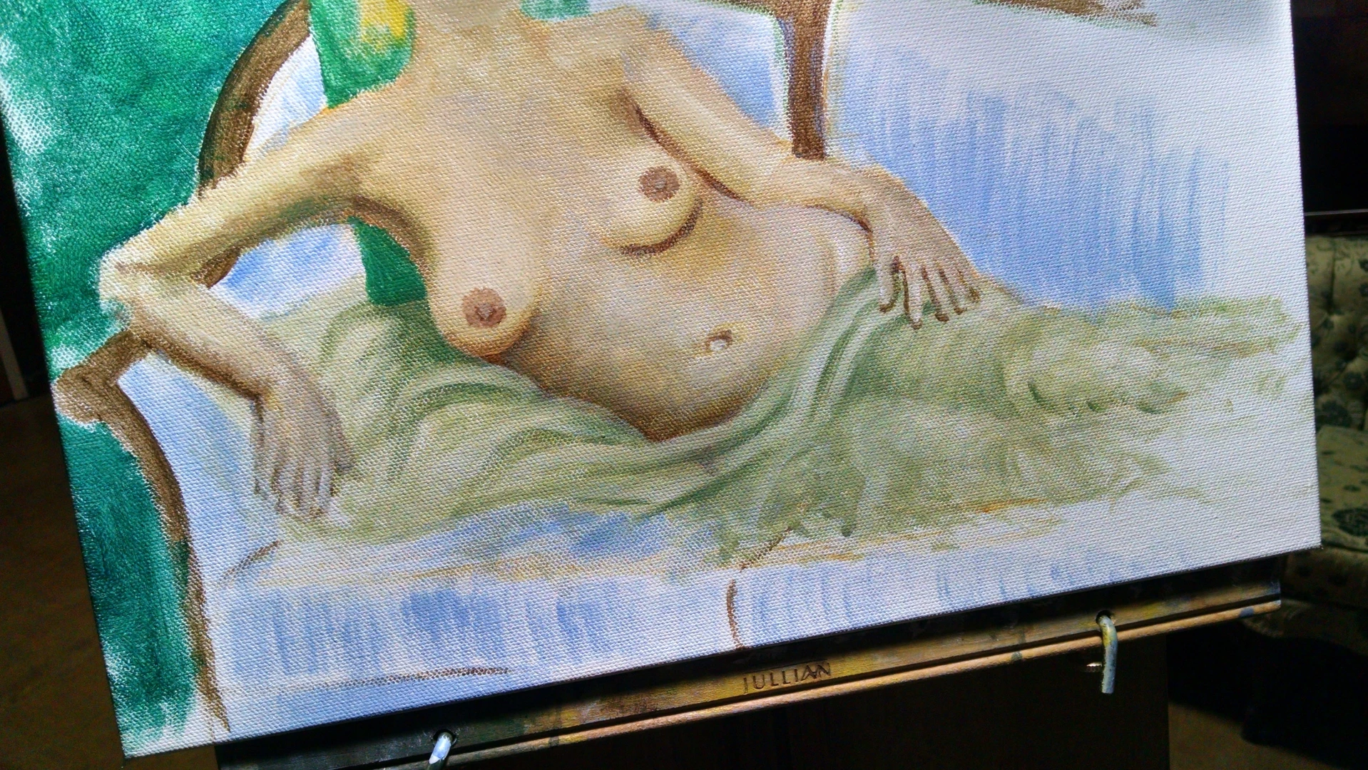 A few more paintings of myself fun fact i was usually paid any where part 1 