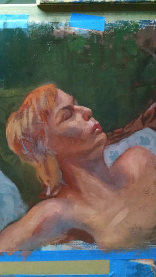 A few more paintings of myself fun fact i was usually paid any where part 2 