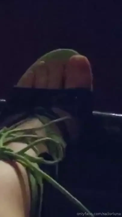 I cleaned my nails and feet for this event just to walk home bare foot 