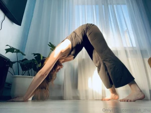 My exercises before work interesting poses is not it are you waiting