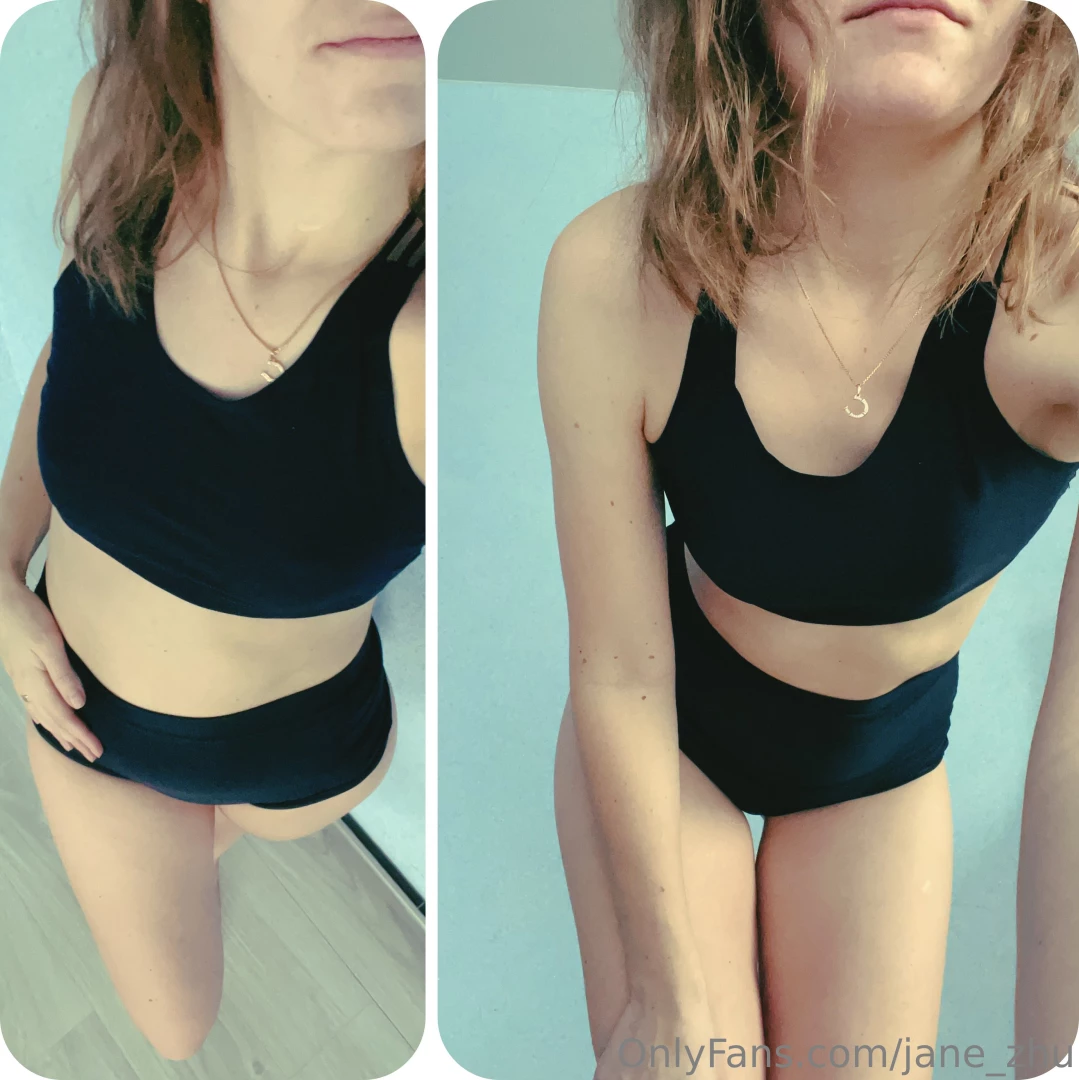 Today i put on my sportswear so there will be a workout i ll post it 