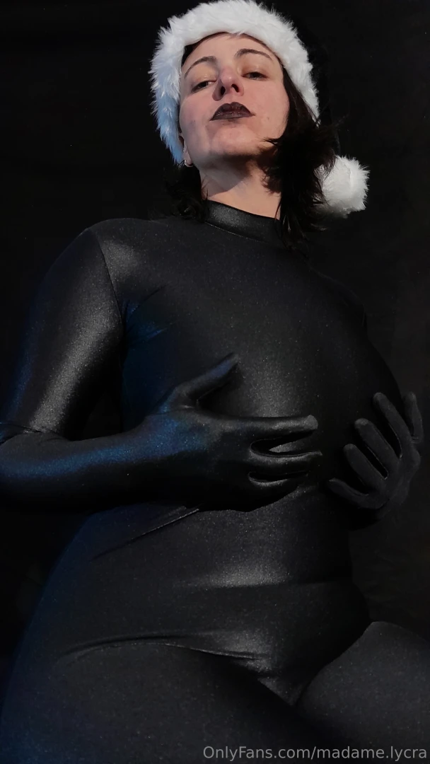 Here is the black christmas santa wish all my followers a good time part 1 