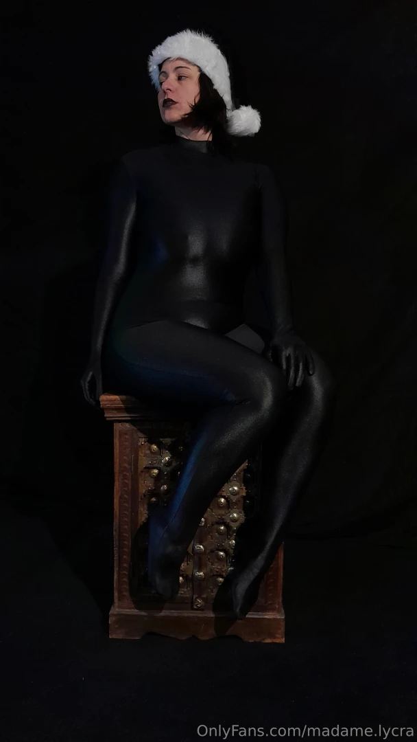 Mhhhh what a shine this black full catsuit is one of my oldest friends part 1 