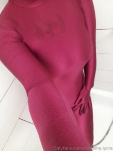 Lycra selfies what do you think over this winered color part 1