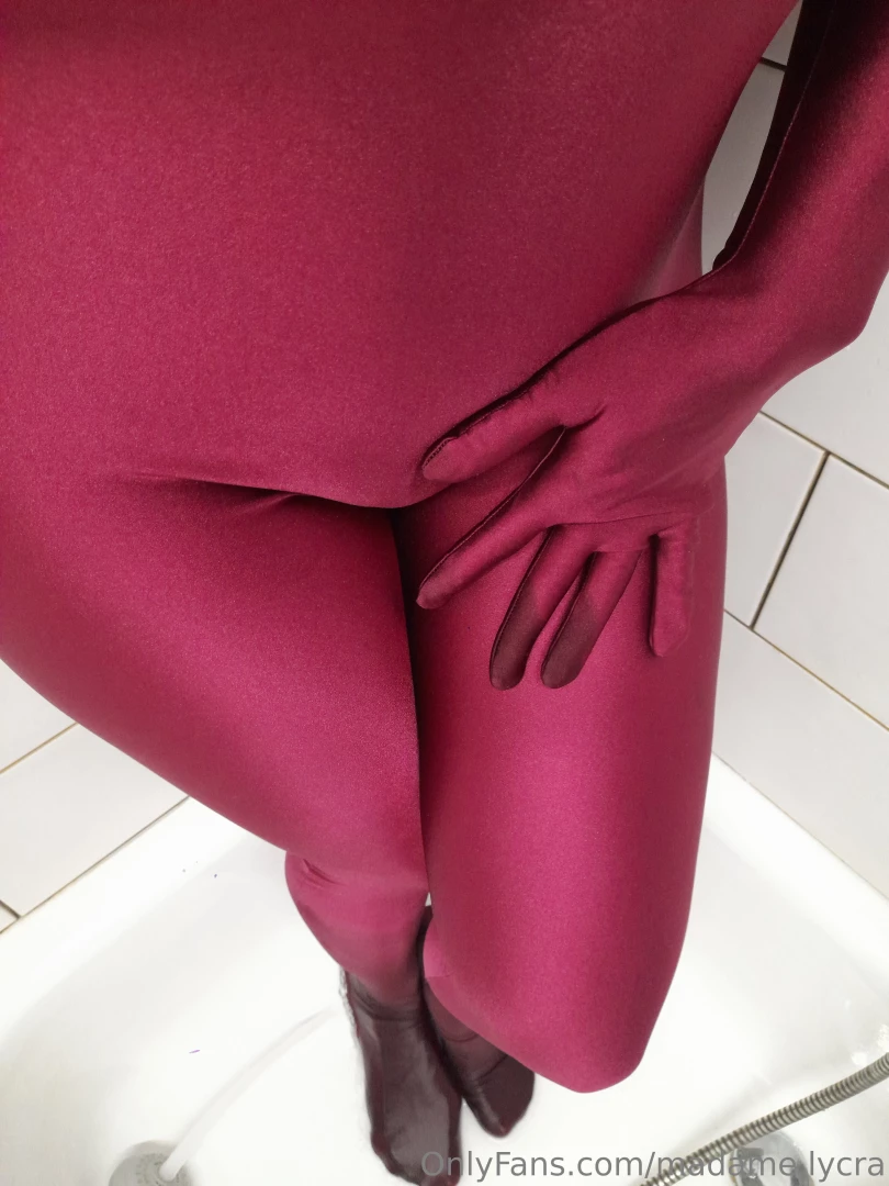 Lycra selfies what do you think over this winered color part 3 