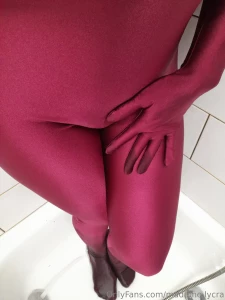 Lycra selfies what do you think over this winered color part 3
