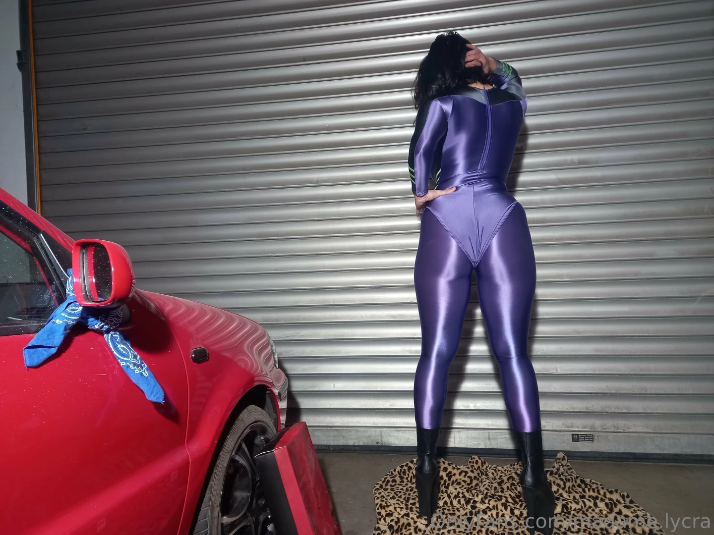 Sexy leohex dress with my awesome pleaser heels 15cm extra videos dm part 2 