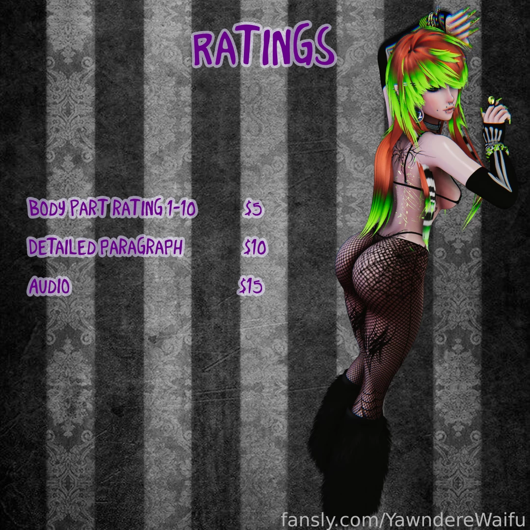 Tip menus are up if you want something not on here feel free to ask part 2 