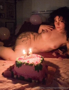 Celebrating in my birthday suit