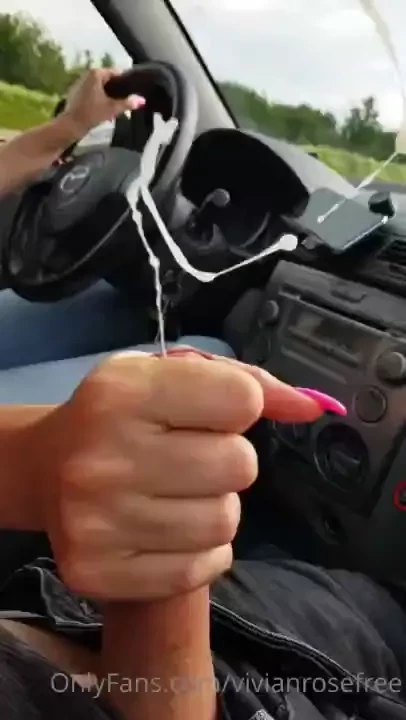 This 4 minute public while driving handjob video will be sent tomorrow 