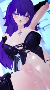 Get on your knees where you belong vr vtuber anime hentai lewdtuber