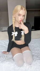 Today only vikki_white lustful doll vikki_white with a creamy pussy part 8