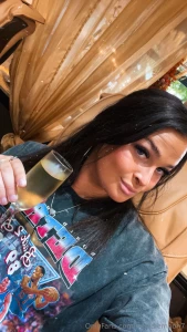 A bit tipsy when i got my nails done talk about a good day