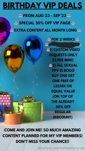 I m not sure if i mentioned there was a mistake on the dates for the