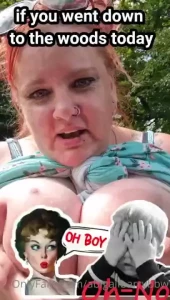 Had a fabulous time down in the woods yesterday i love being naughty