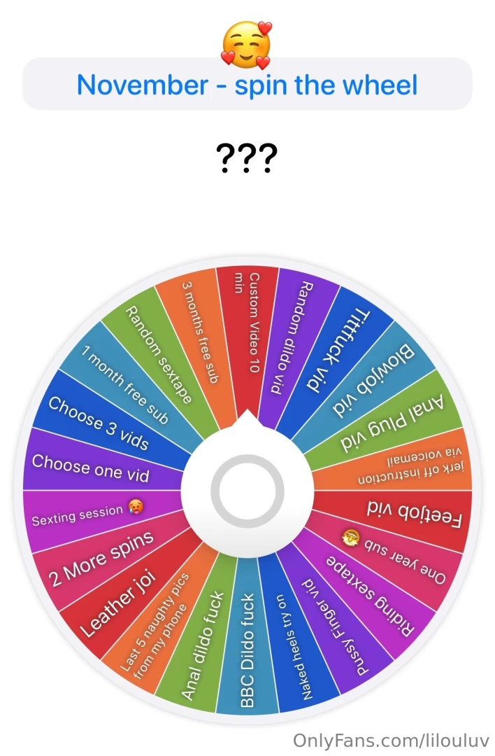 November wheel the new wheel is now available i added a lot of really 