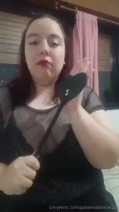 Ready to be punished by this goddess