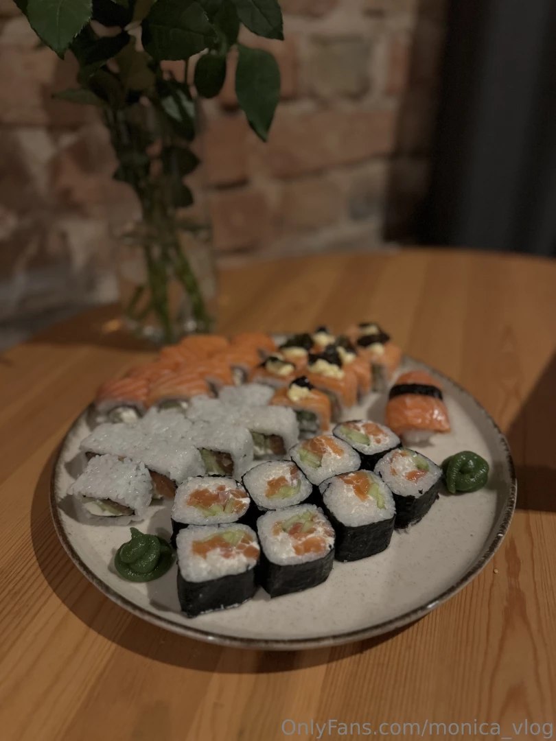 Spent the afternoon making sushi again and it s still just as fun as 