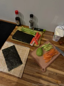 Spent the afternoon making sushi again and it s still just as fun as part 1