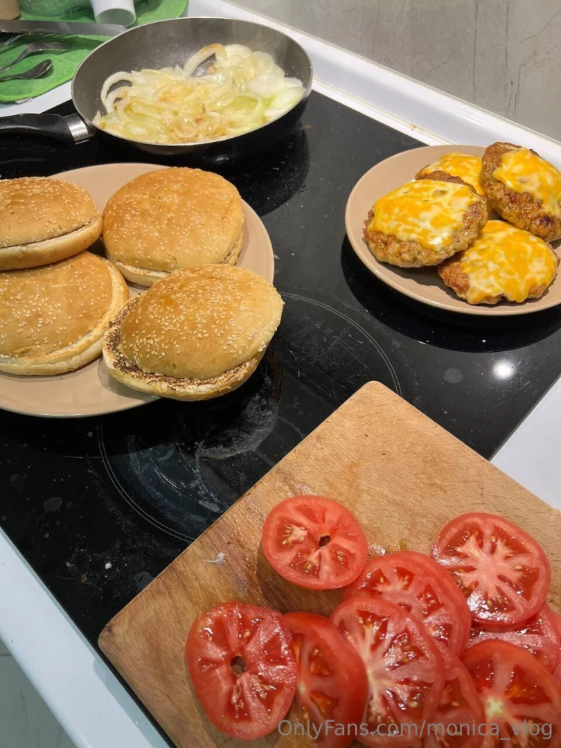 Monday is a day of work study cooking and housework i love cooking at part 1 