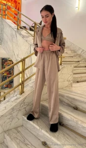 Cute warm pajamas keep me warm and i wish it were warm hugs will you