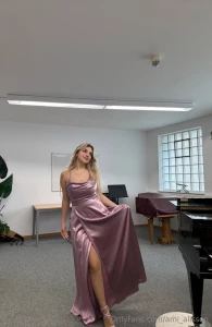 I imagine i m on a big stage in this dress maybe this dream will come