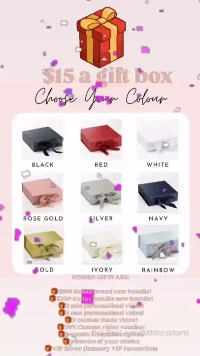 Choose your gift box there is a gift behind every box tip just 15 for 