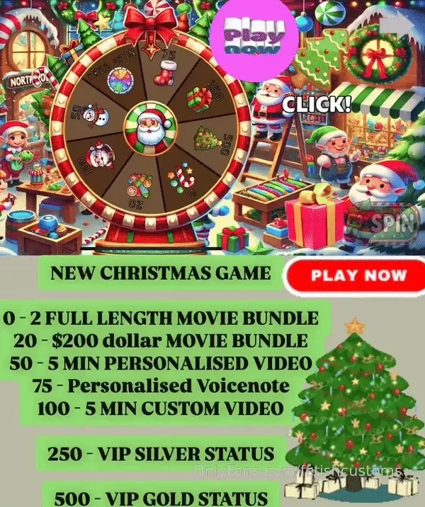 Brand new christmas game tip 10 to spin the new christmas wheel every 