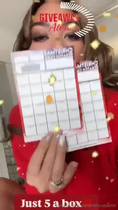 Christmas scratch card tip 5 per box 3 customs to give away get a free part 1 