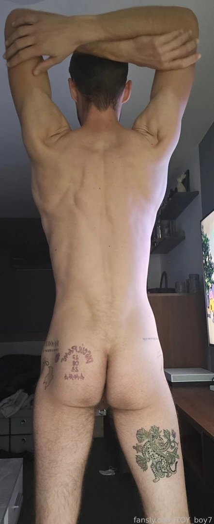Photo shoot fyp boy tall skinny fit naked dick piercing tattoo ass part 1 