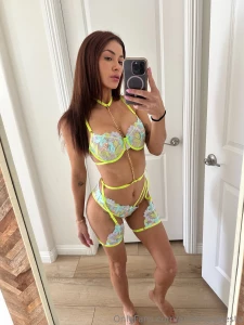 Trying on some new pieces loving the built in choker what do you think part 2