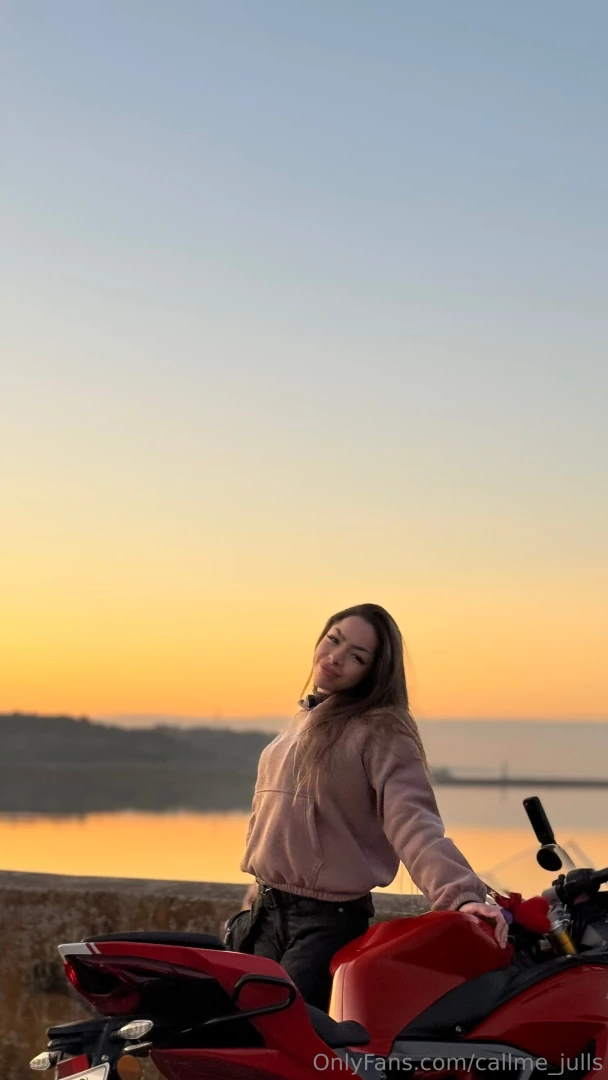 Chasing the golden hour where the sun kisses the horizon and the part 2 