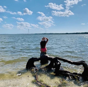 Detox water i love beginning and ending my week with a beach day and a