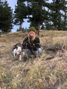 On a mountain somewhere