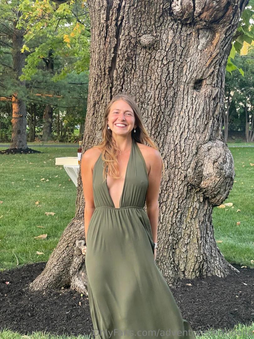 Wedding szn means an excuse to wear my nature goddess dress 