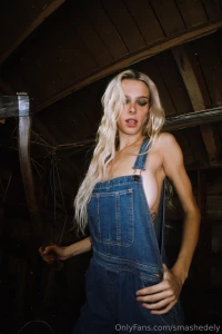 These overalls just fall off