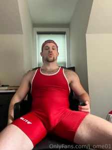 Your wrestling buddy agrees to let you sniff his musky body all you part 22