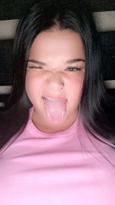 Mmm thinking about going and getting my tongue pierced what do yall