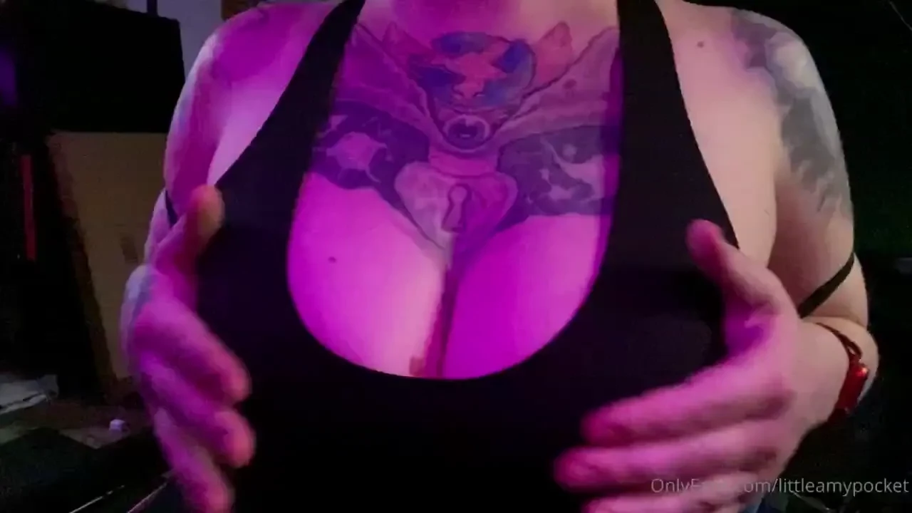 Your face right in there being smothered by my boobs 