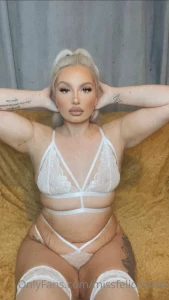 Does white lingerie make me look innocent part 1