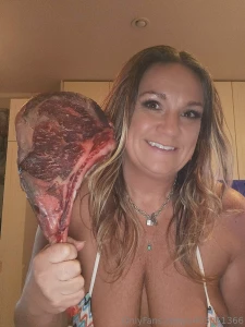 Hungry baby let me show you how well i can handle the meat