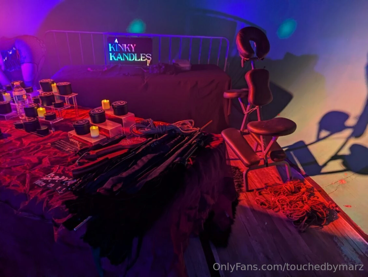 Can t wait for another vending night for my brand kinky kandles i 